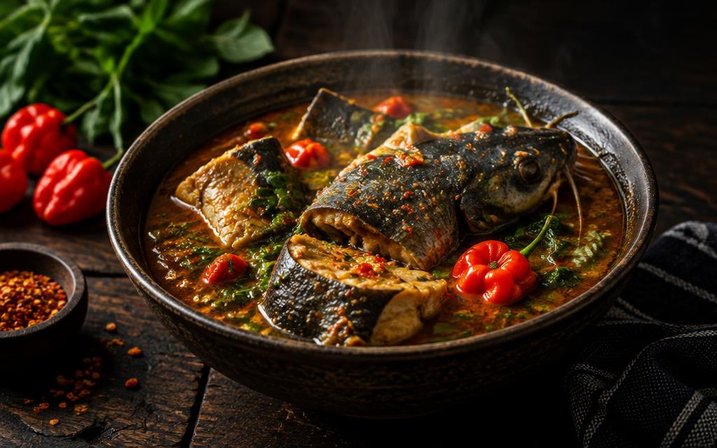 Catfish pepper soup