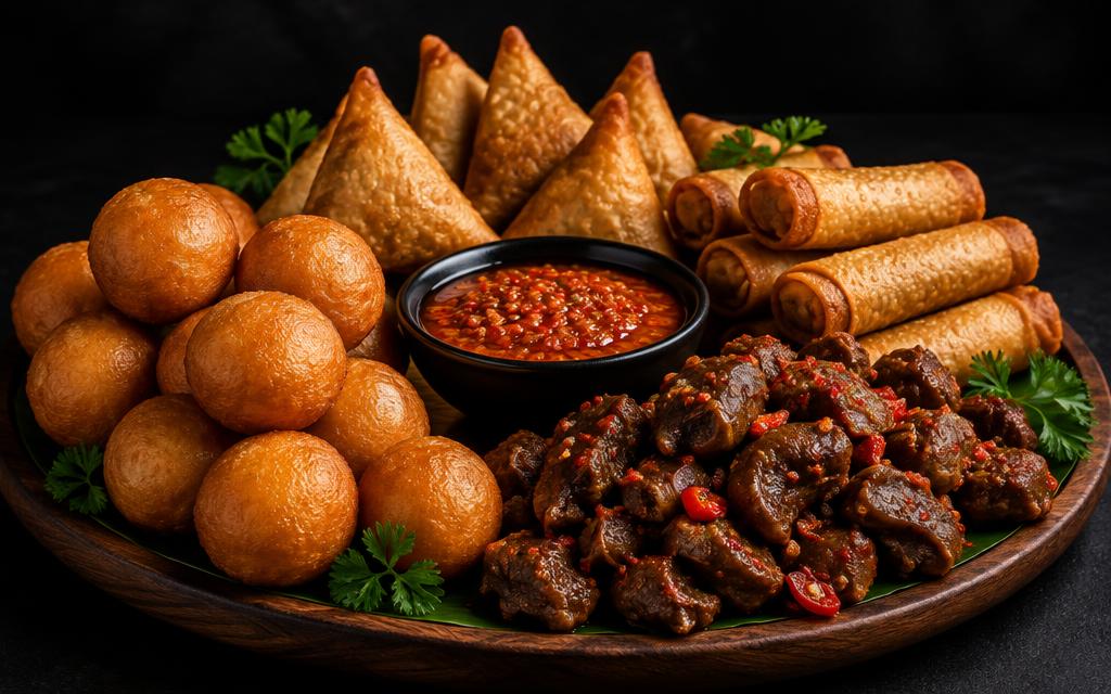 Naija Bites Houston — Small chops & party trays