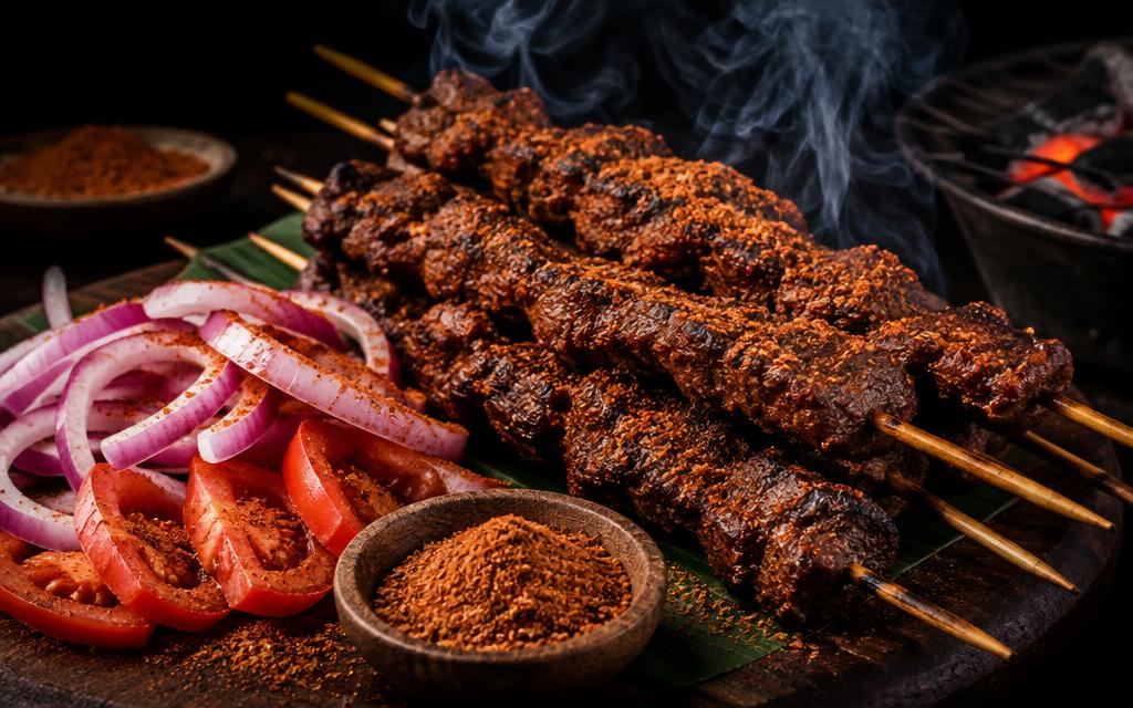 Kano Suya Spot — Charcoal suya bar